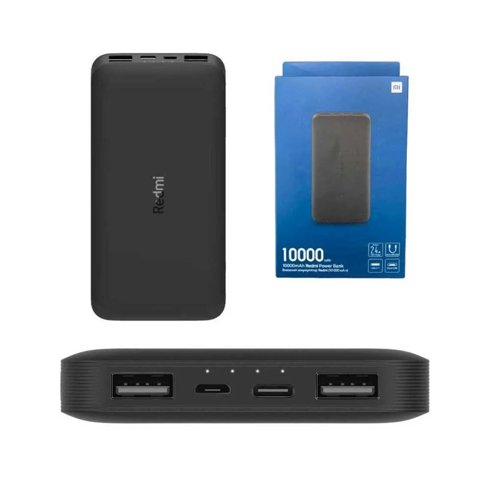 Power Bank Redmi 10000мАч Черный